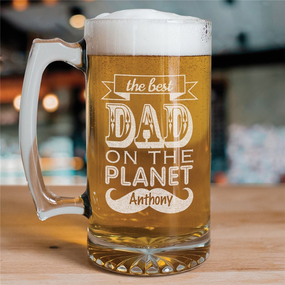 Personalized Glass Mug with engraved name — review from Lauren M.