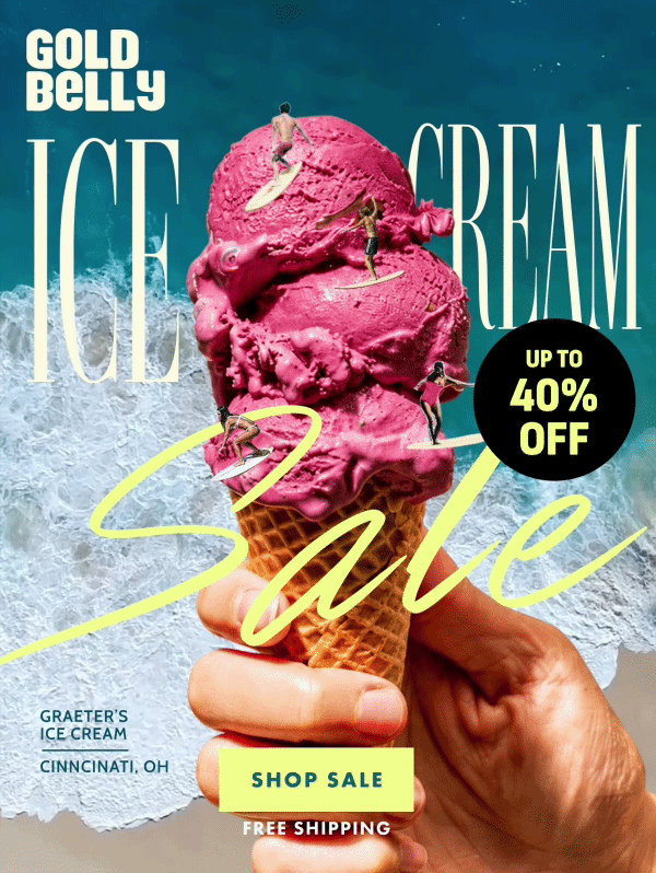 The Annual Ice Cream Sale!
