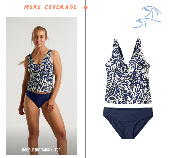 Shop the Double Dip Tankini