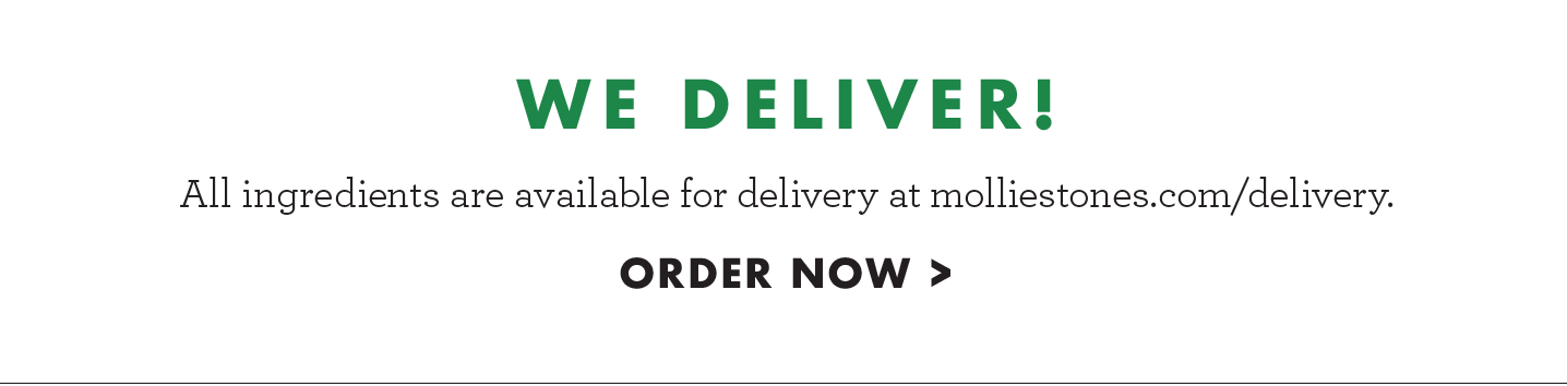We deliver! order now!