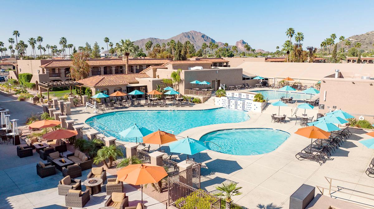 Scottsdale Desert Retreat with Spacious Suites, Five Pools & Welcome Bottle of Wine