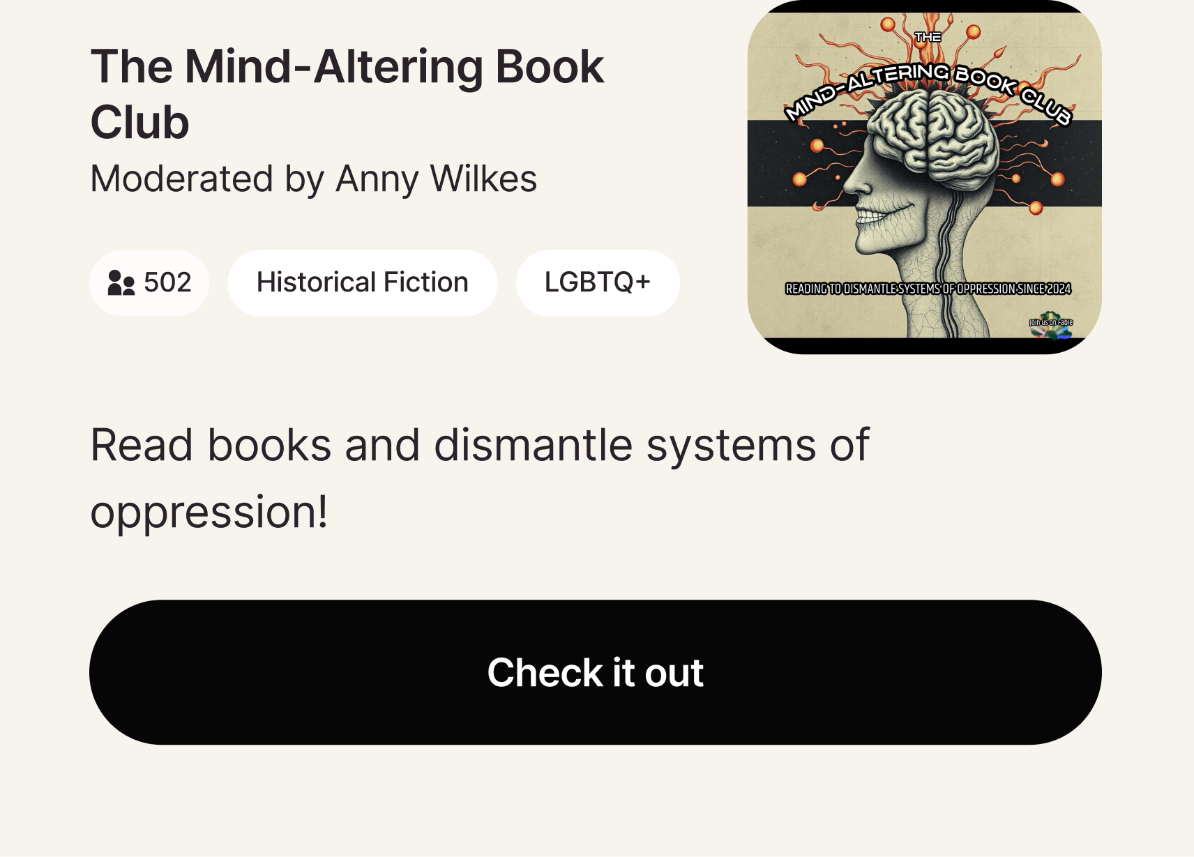 The Mind-Altering Book Club