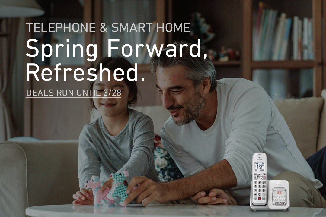 Spring Forward, Refreshed. Deals run until 3/28