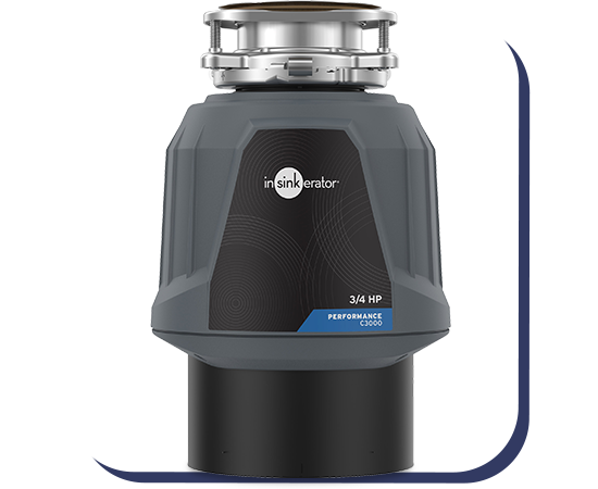 InSinkErator C3000 Performance 0.75HP Garbage Disposer