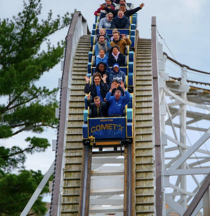 PA rollercoaster 
