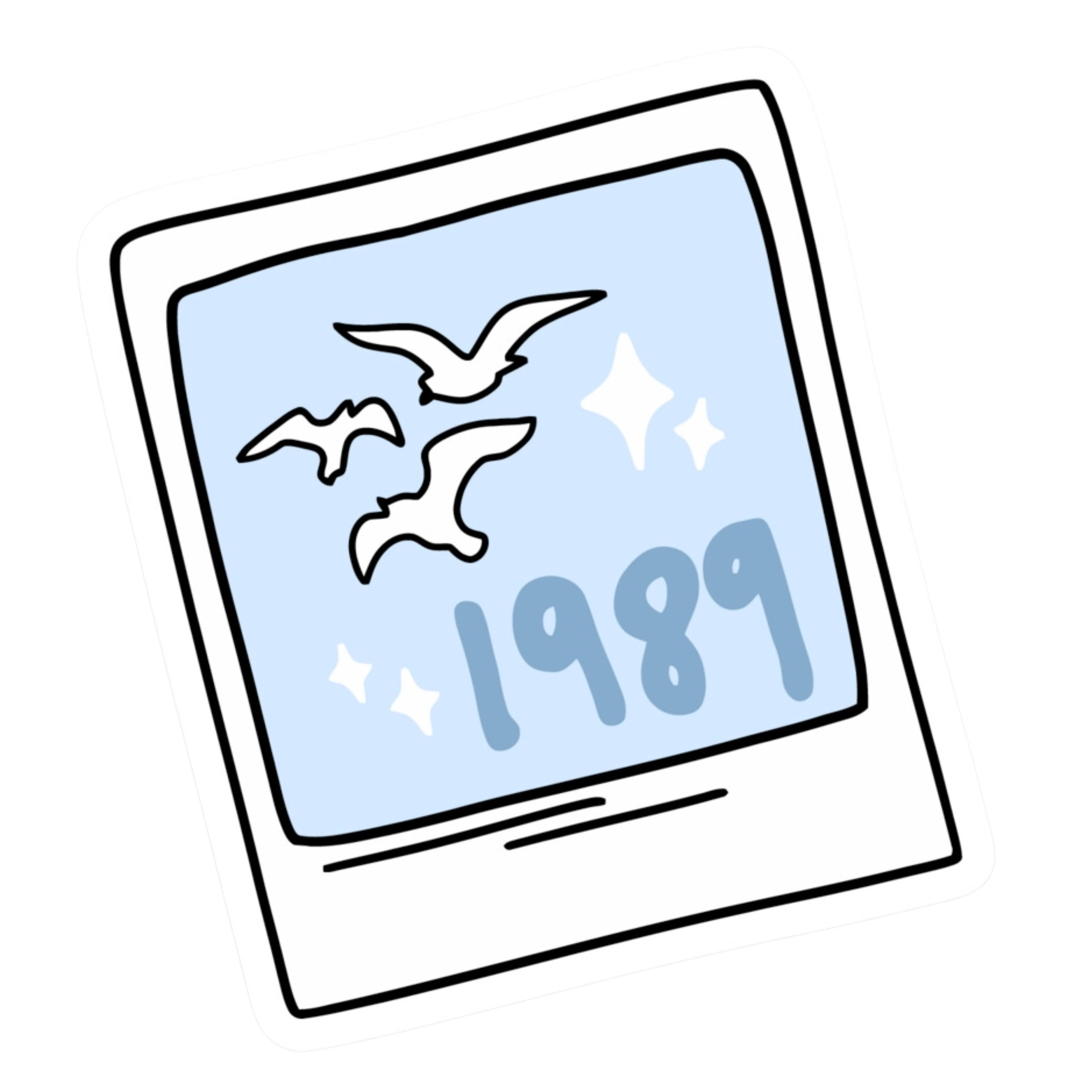 Image of 1989 Polaroid Taylor Swift Sticker