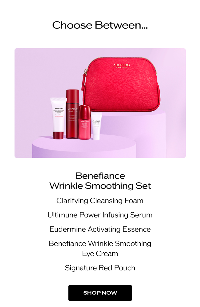 Benefiance Wrinkle Smoothing Set