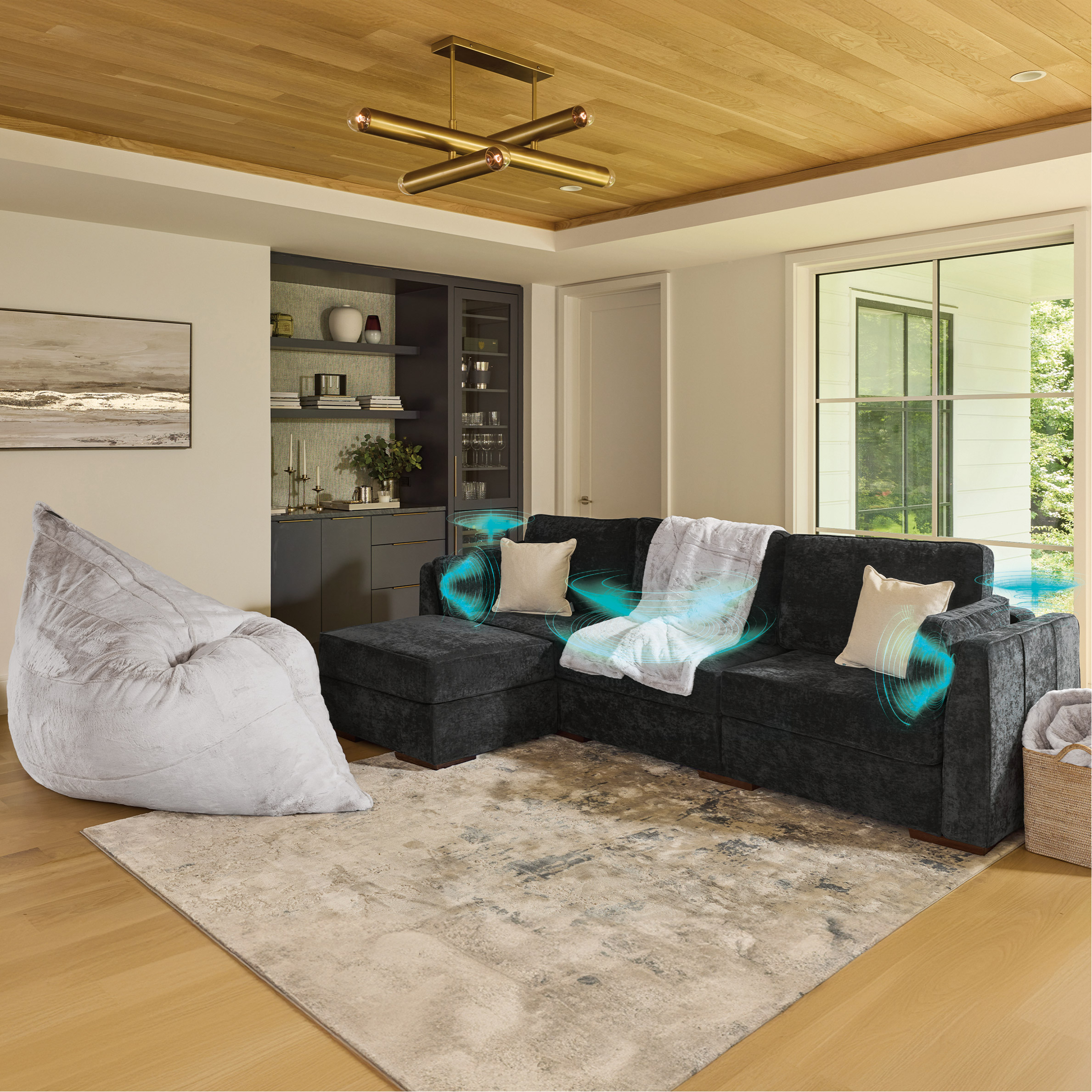 Lovesac Modular Sactional Bundle with Stealth Tech