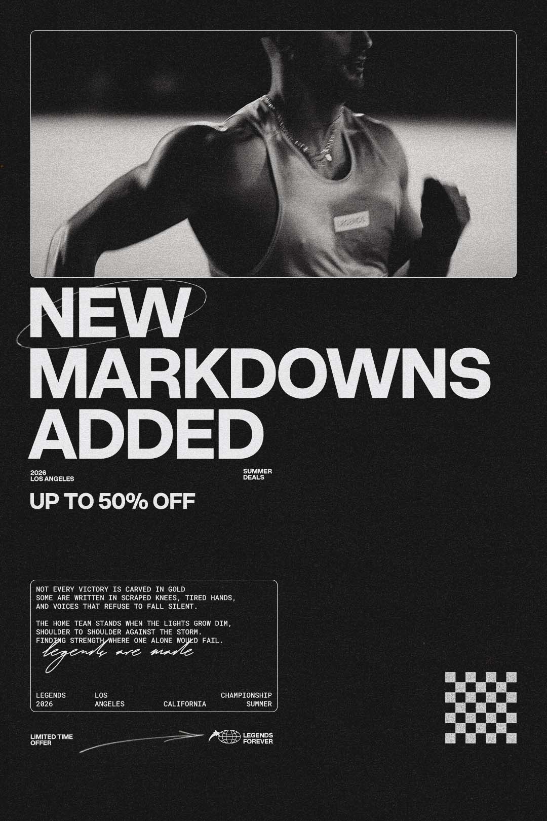 Up to 50% Off Markdowns