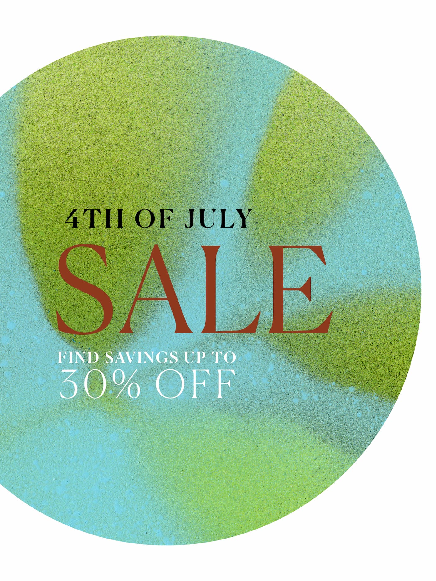 The Memorial Day Sale - up to 40% off