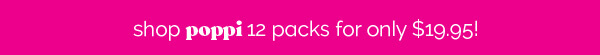 shop poppi 12 packs for only $19.95