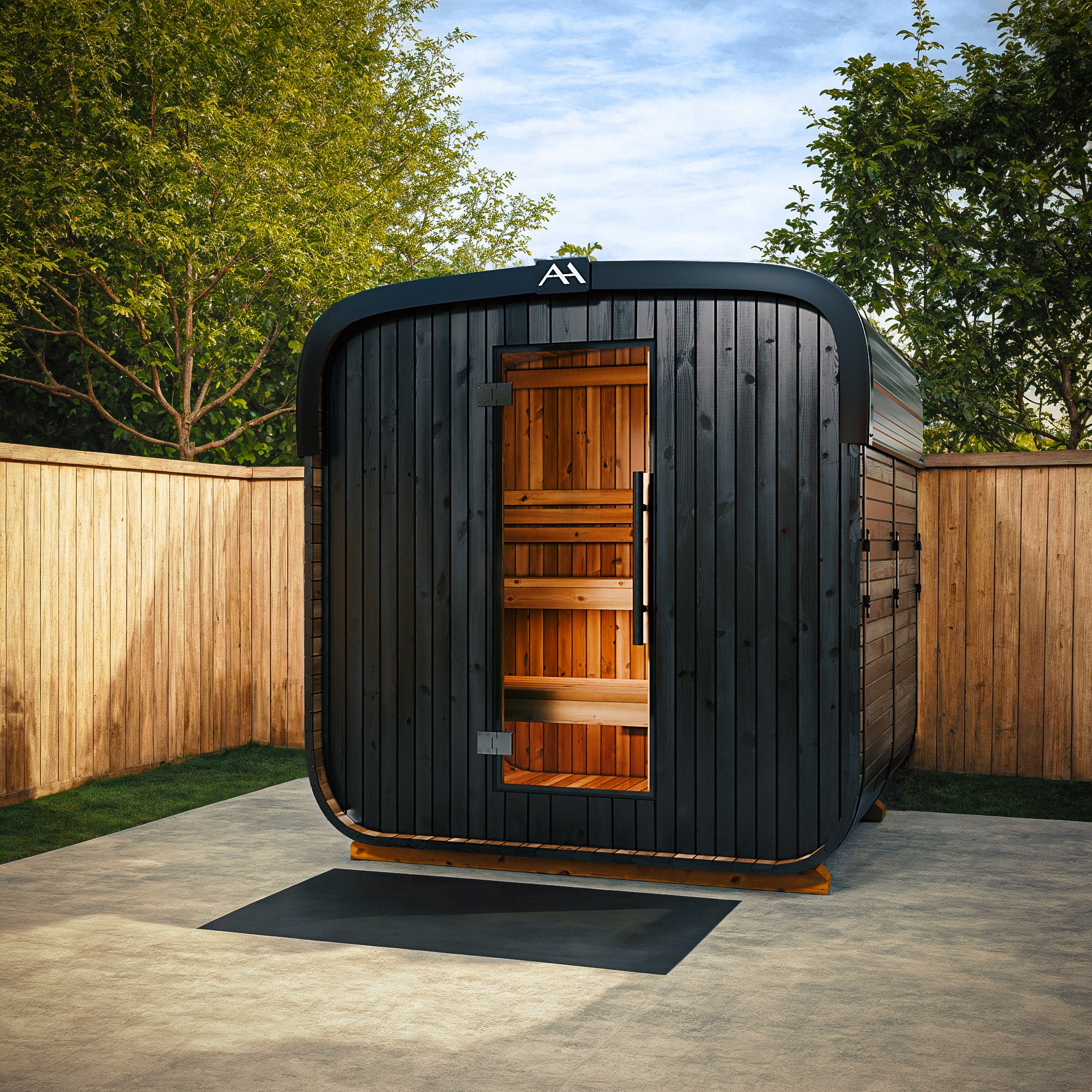 Almost Heaven Saunas Escape 6-person Outdoor Sauna