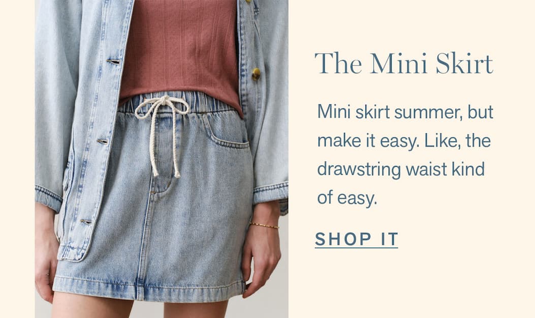The Mini Skirt