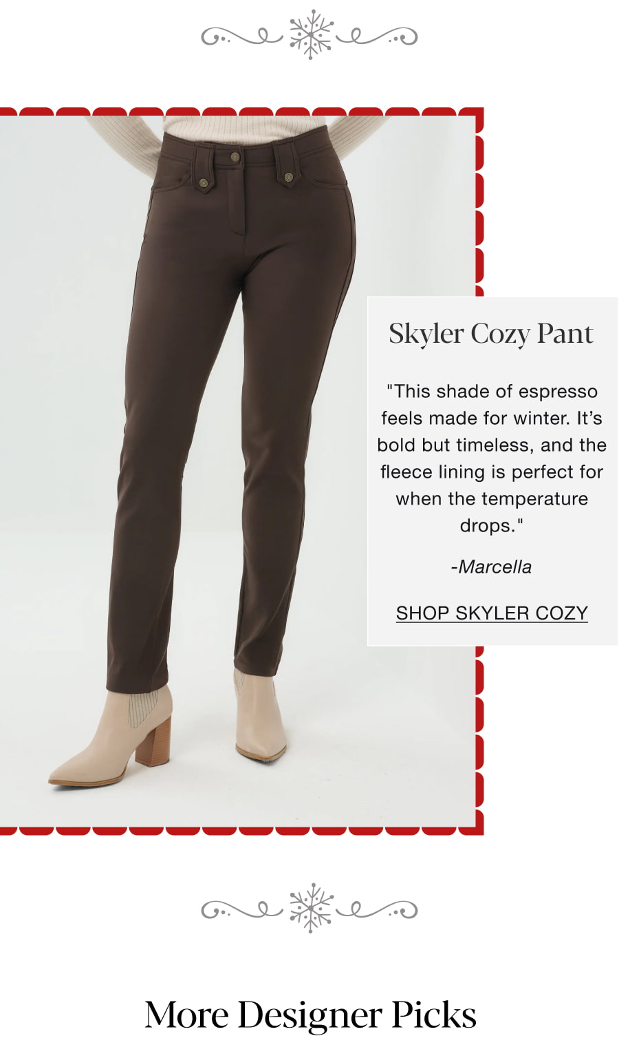 Skyler Cozy Pant