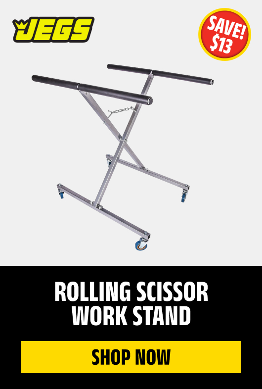 Rolling Scissor Work Stand