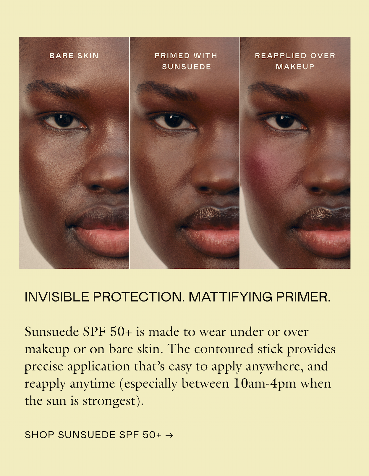 Sunsuede SPF 50+