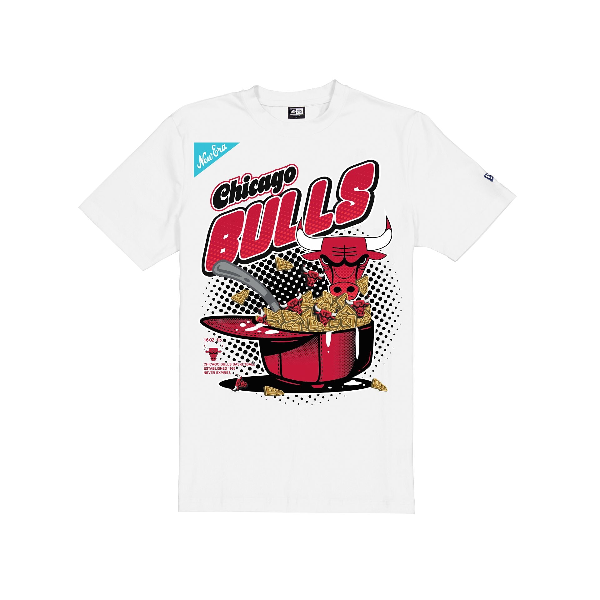 Image of Chicago Bulls Cereal White T-Shirt