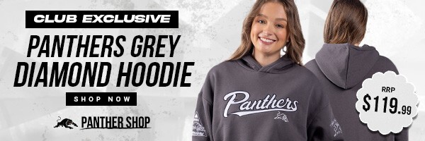 Panthers Grey Diamond Hoodie