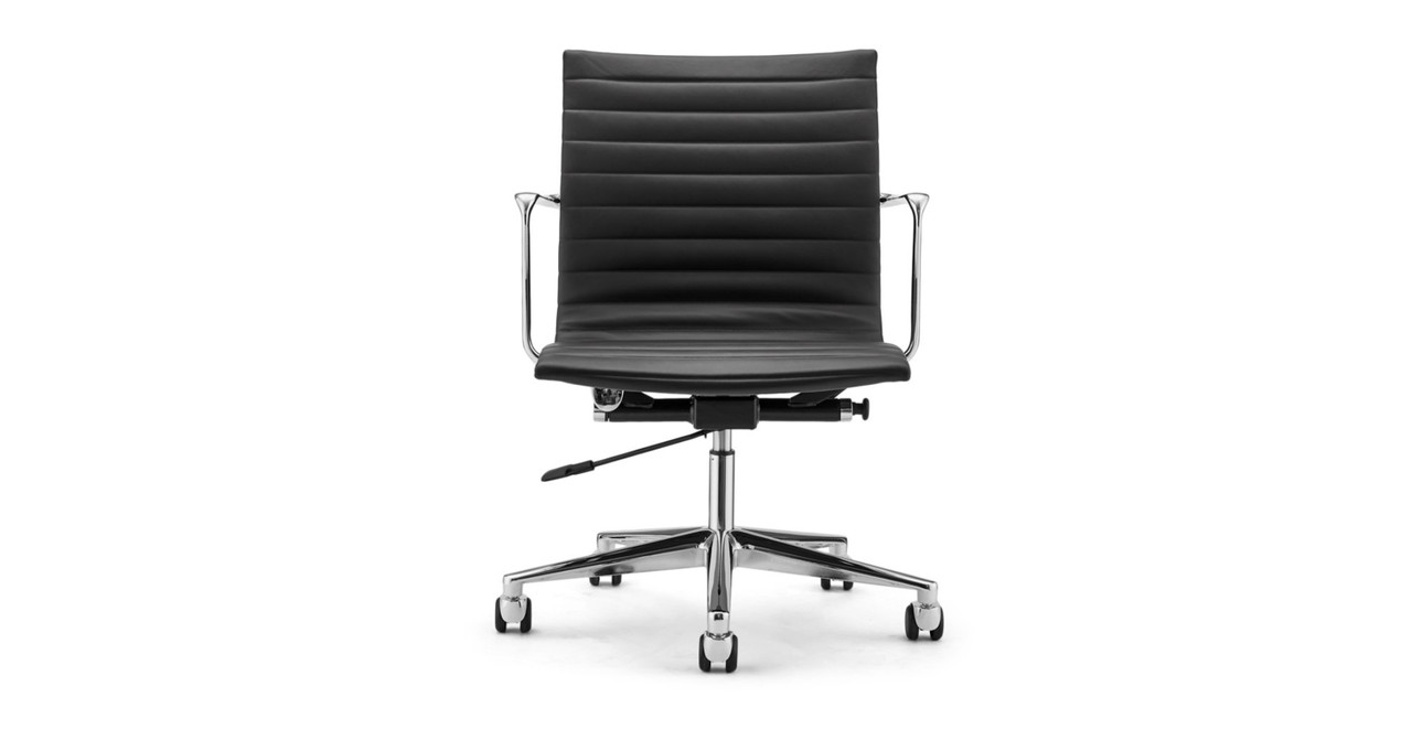 Image of Management Office Chair Thinpad Lowback - Chrome Frame - Final Sale