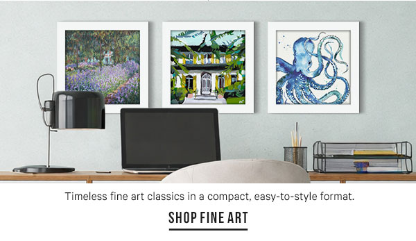 Timeless fine art classics in a compact, easy-to-style format. - Shop Fine Art