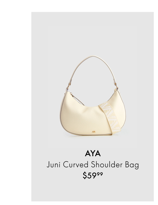 AYA Juni Curved Shoulder Bag