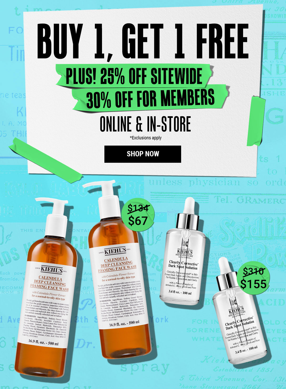 BUY 1,GET 1 FREE