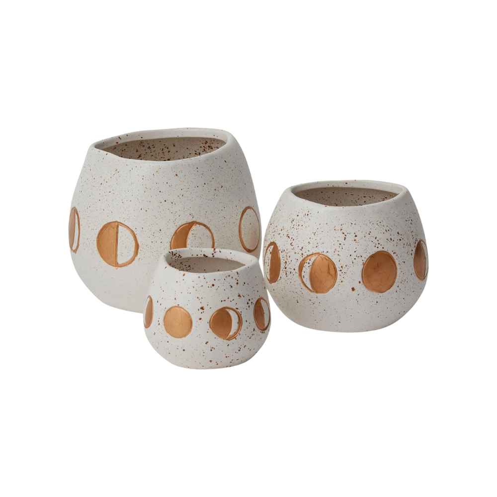 Image of Moon Phase Speckled Pot