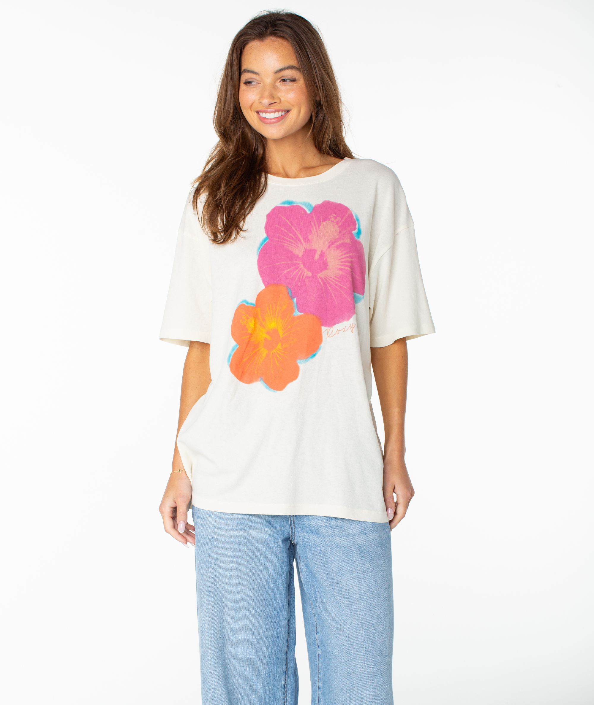 Image of Flower Glow Oversized Tee