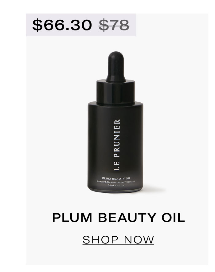 PLUM BEAUTY OIL  SHOP NOW