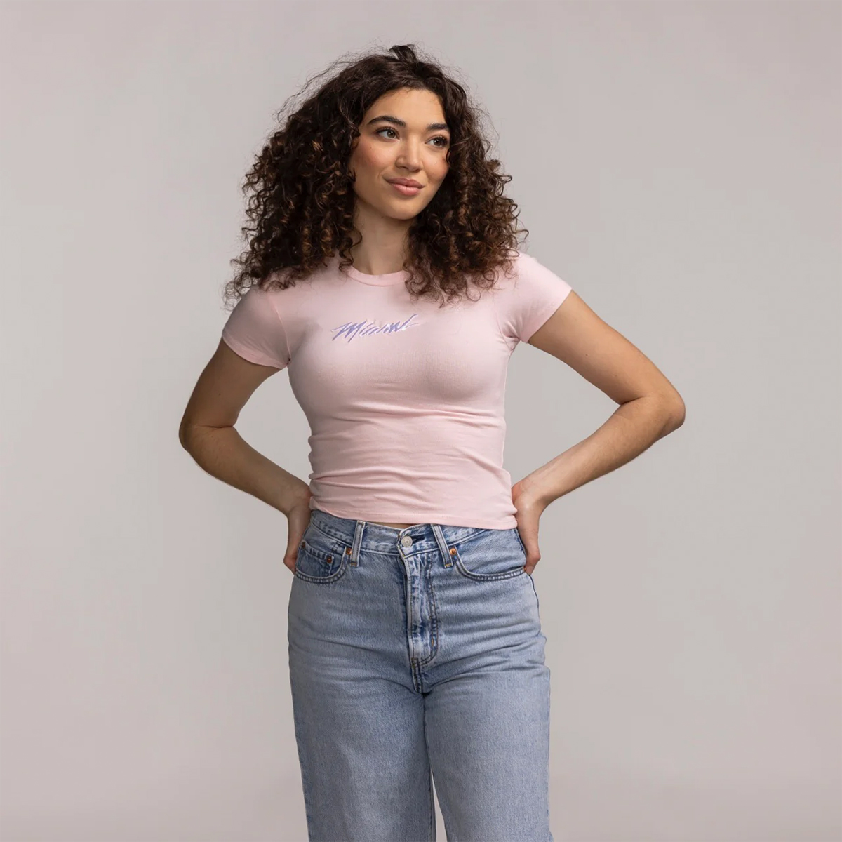 Court Culture MIAMI Embroidered Baby Tee