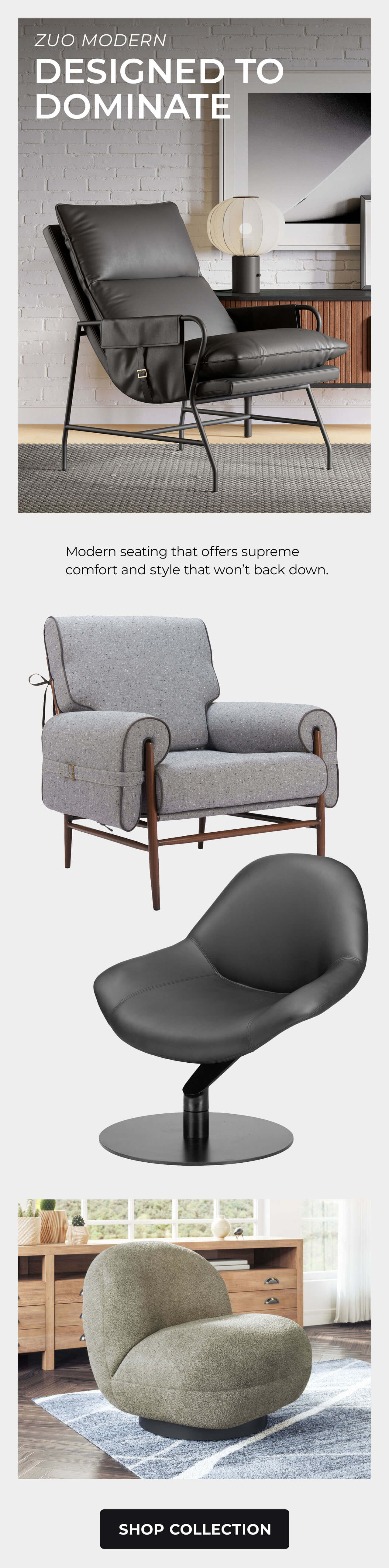 Zuo Modern Accent Chairs