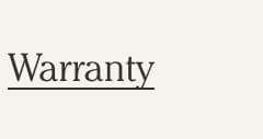 Warranty