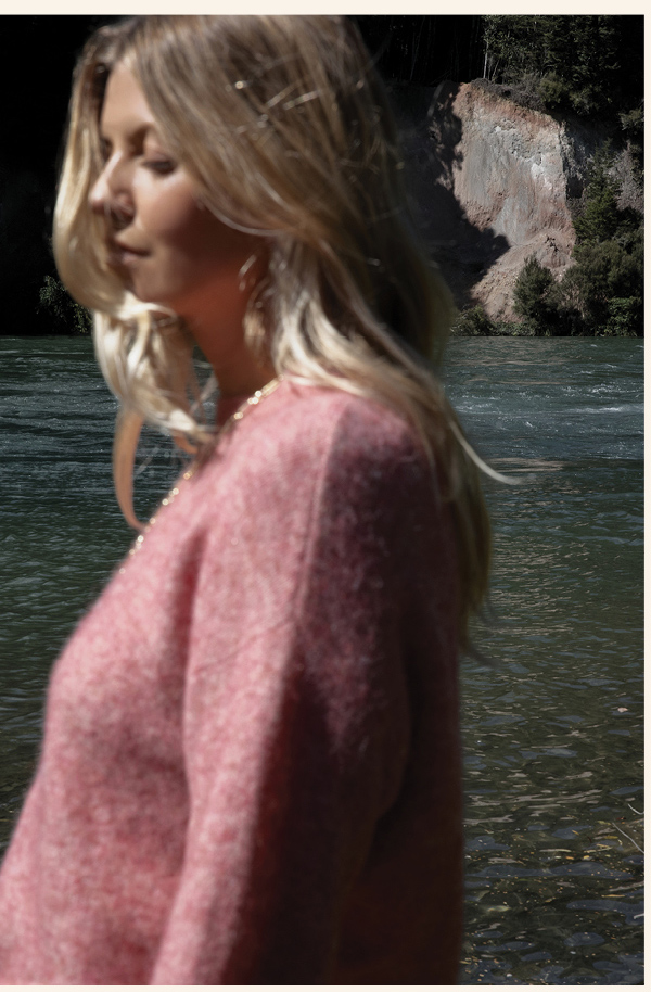 Hayley Luxe Whisper Crew Neck Sweater