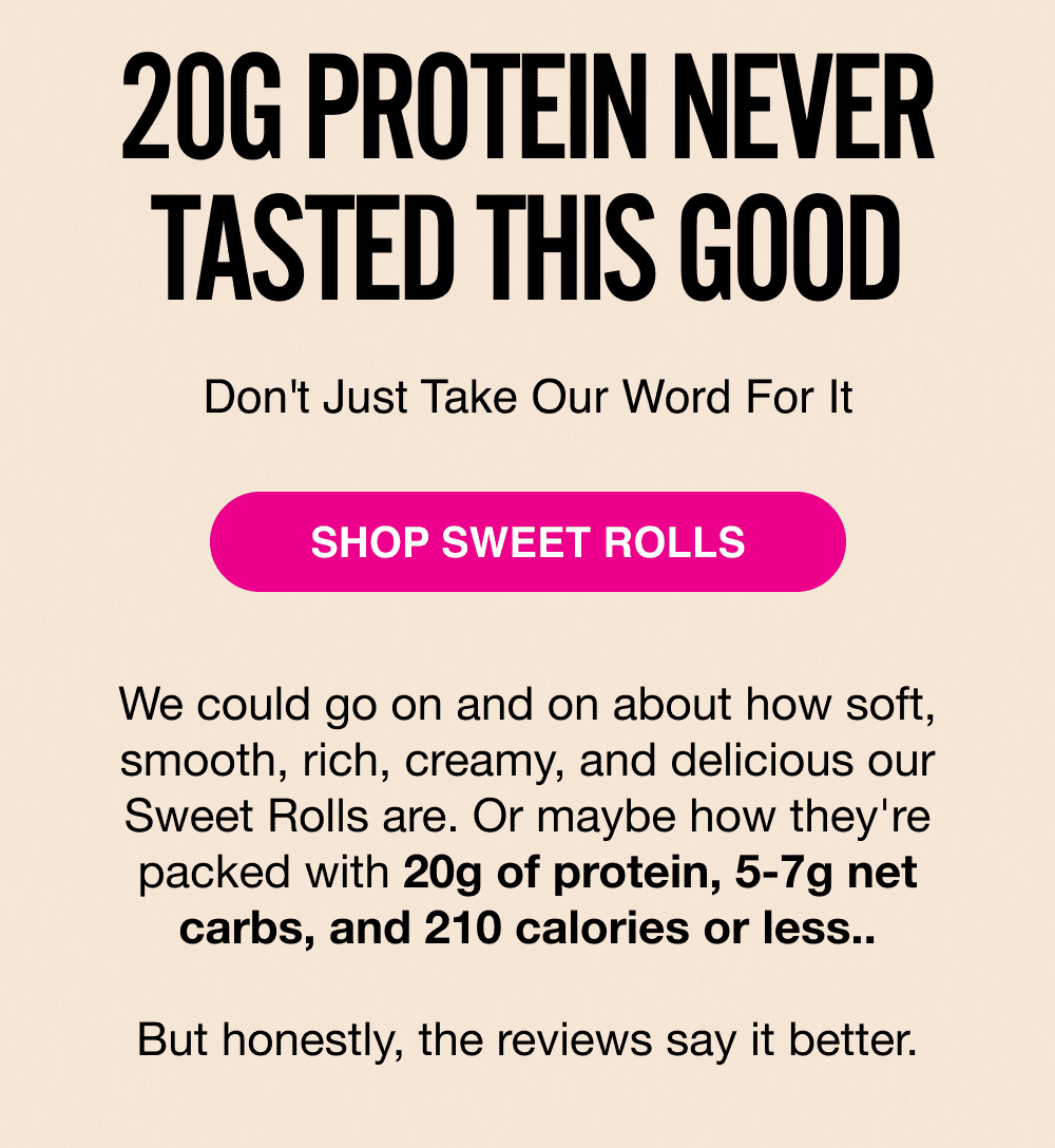20g Protein Never Tasted This Good