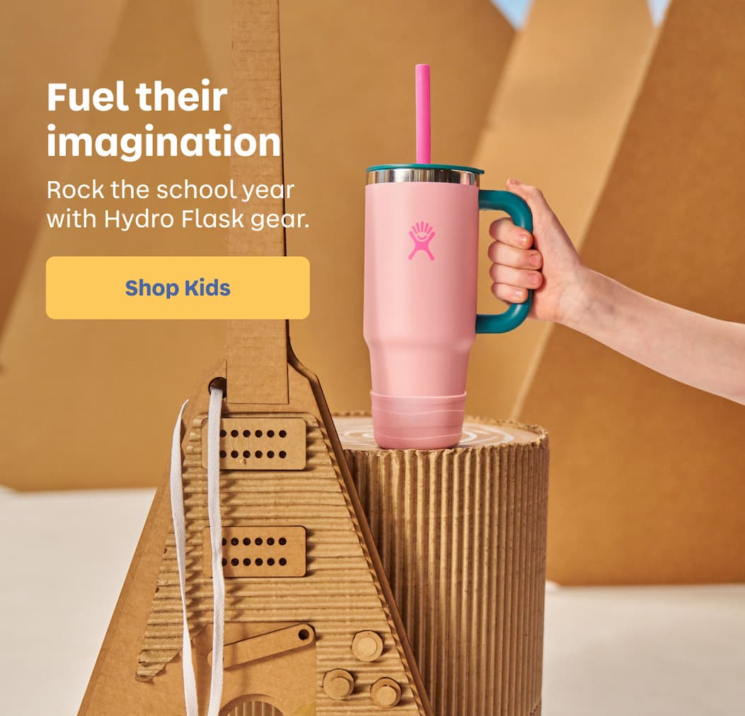 Fuel their imagination. Rock the school year with Hydro Flask gear. | Shop Kids
