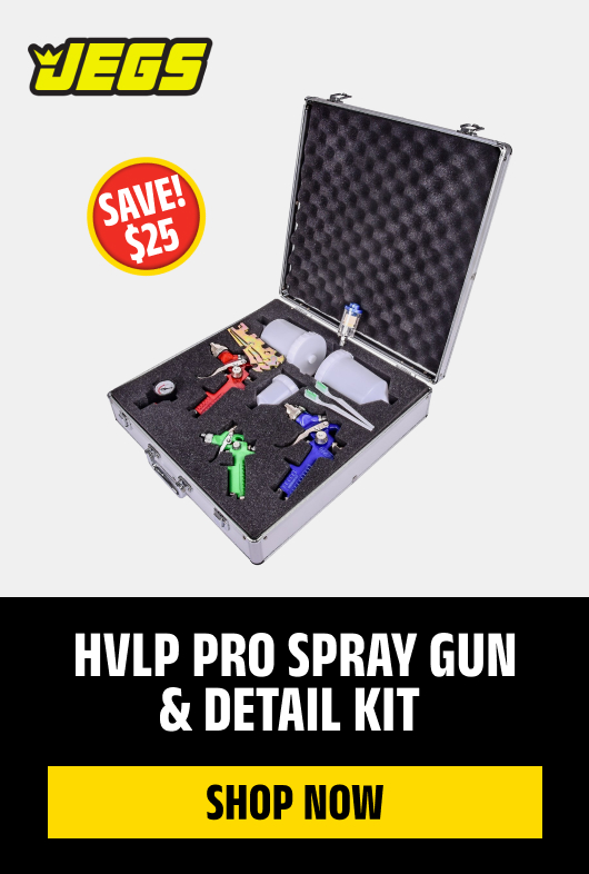 HVLP Pro Spray Gun & Detail Kit