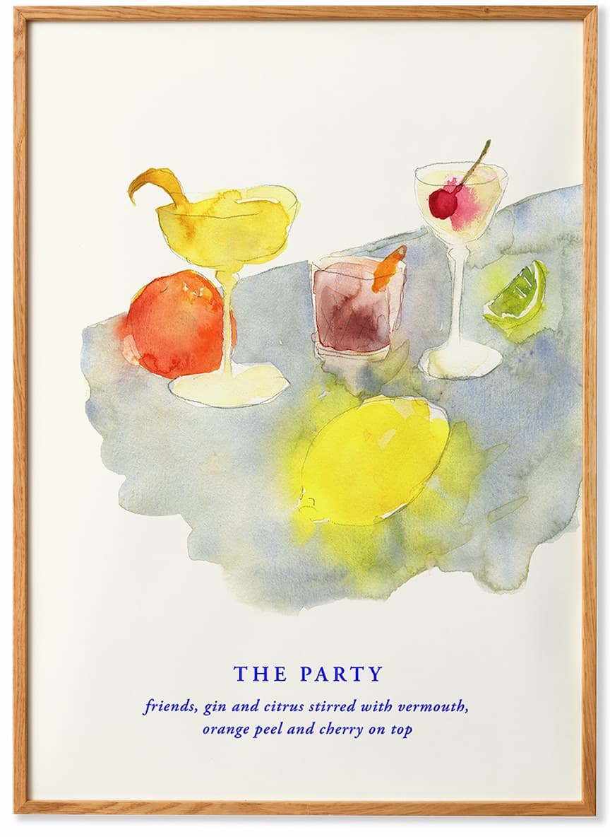 The Party art print