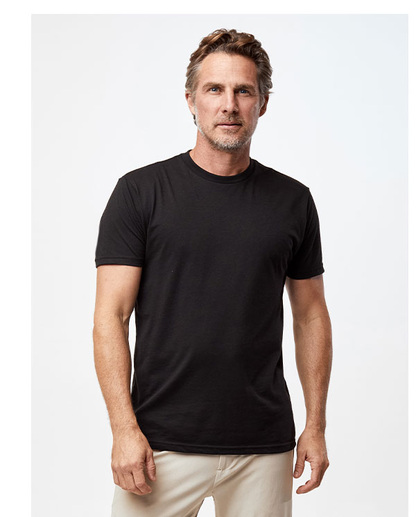 Black crew neck