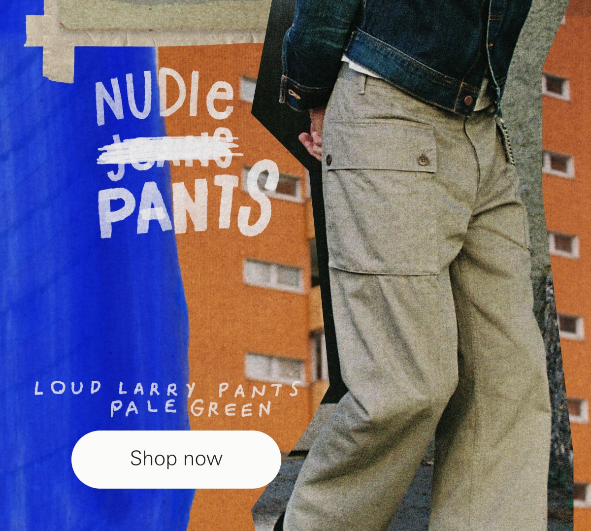 Loud Larry Pants Pale Green