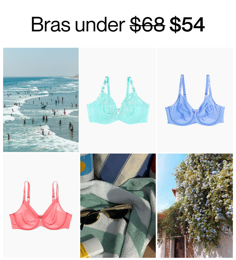 Bras under $54