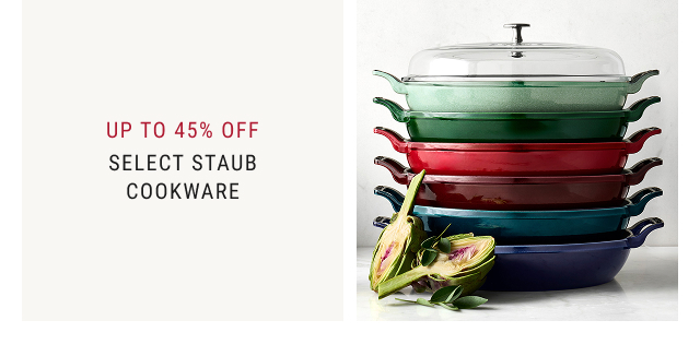Up to 45% off - Select Staub Cookware