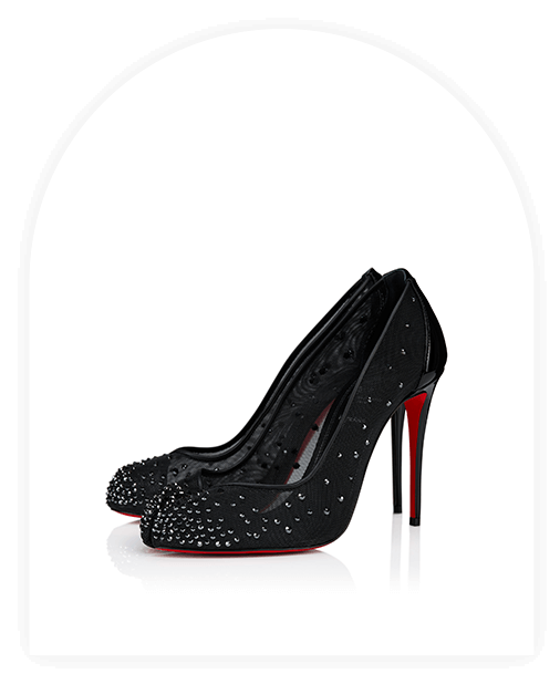 Bridiela Una Strass - 100 mm pumps
