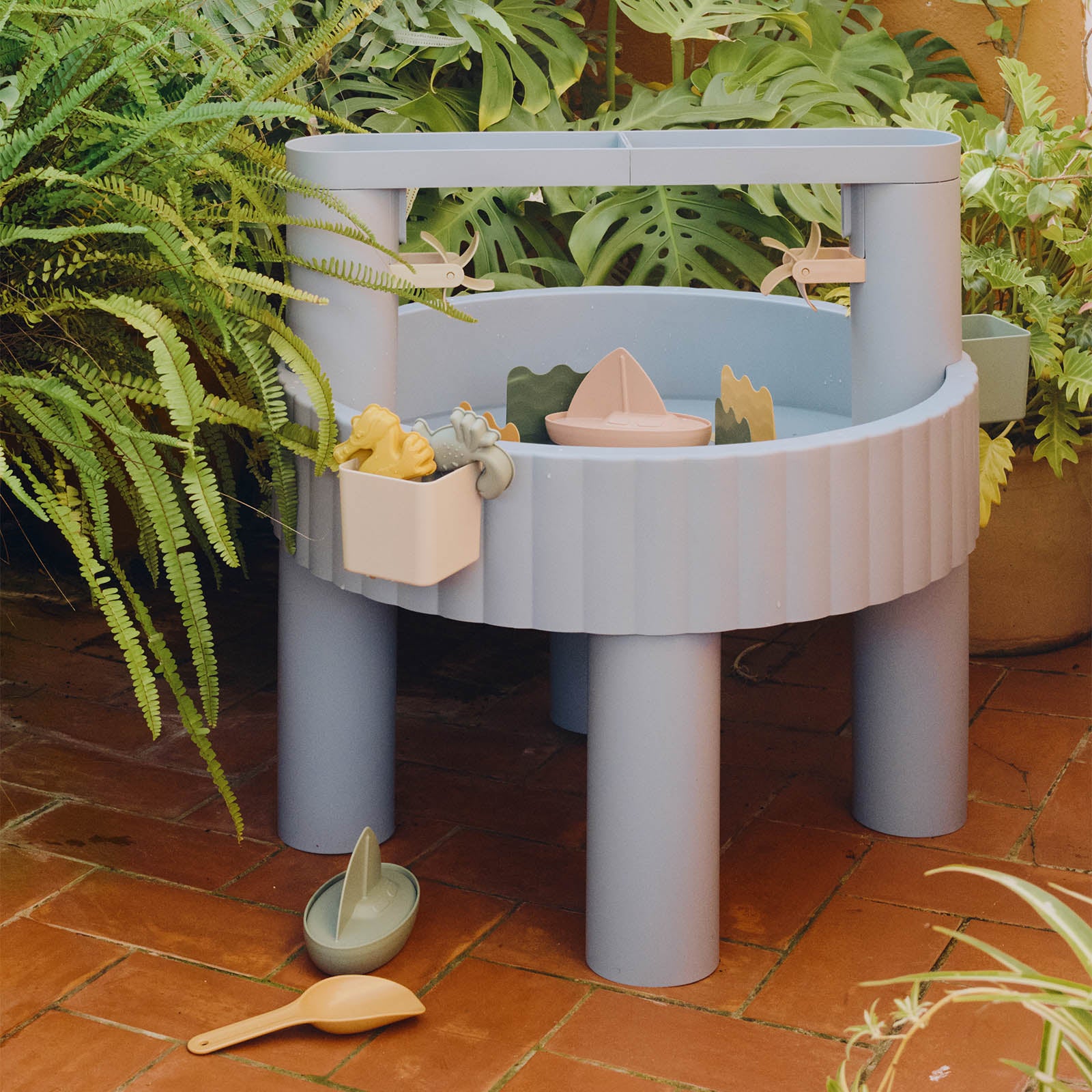 Image of Liewood Sepp Activity Table - Beach Blue