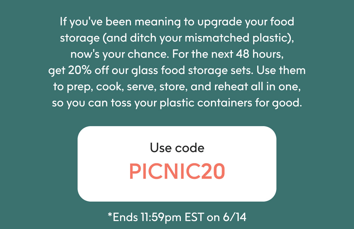 Use code PICNIC20