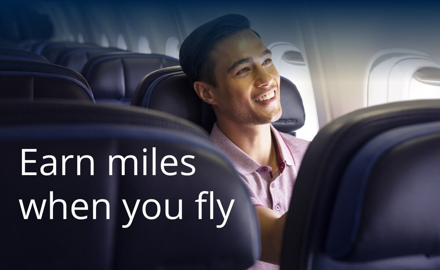 Earn miles when you fly