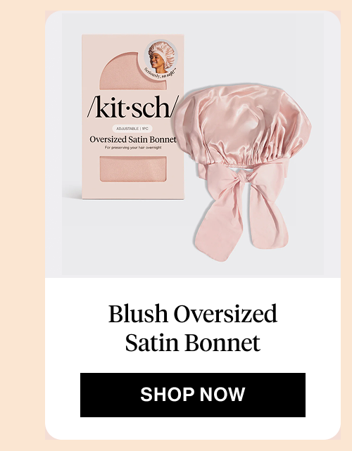 Blush Satin Bonnet
