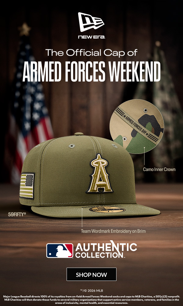 59FIFTY | MLB Authentic Collection. The Official On-Field Cap of Armed Forces Weekend. Shop Now.