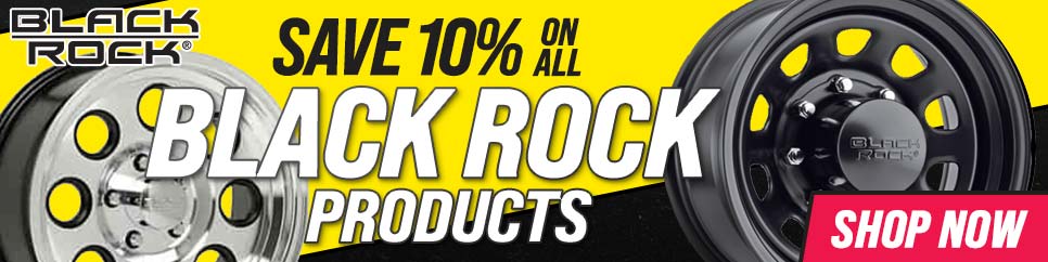 Save 10% On All Black Rock Wheels