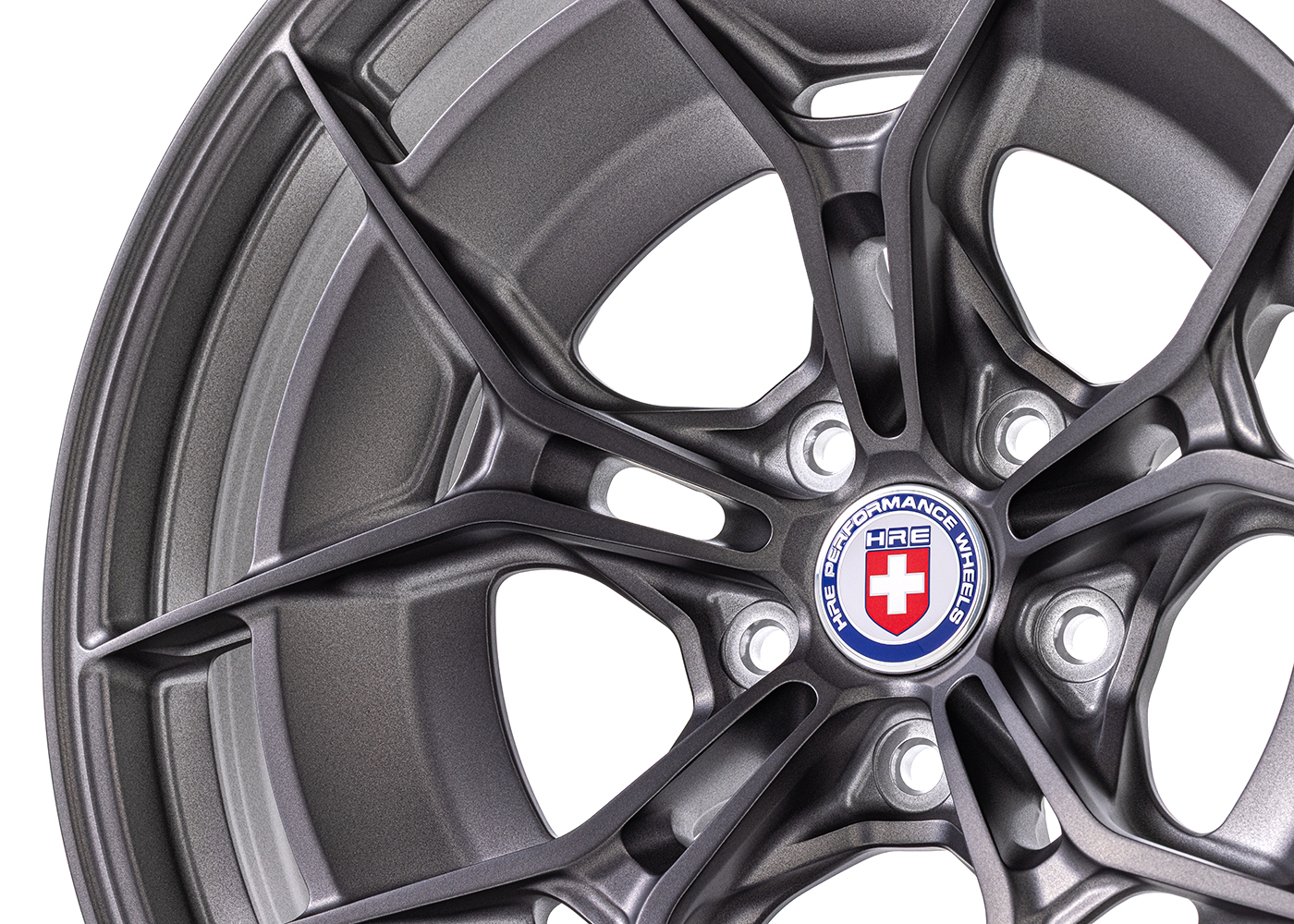 HRE Wheels P301 with Disc in Frozen Polished Clear