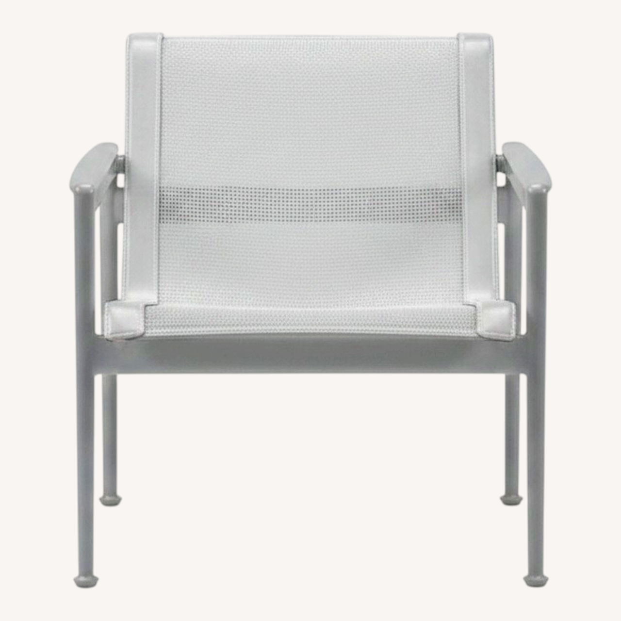 Image of Knoll White Aluminum Patio Furniture
